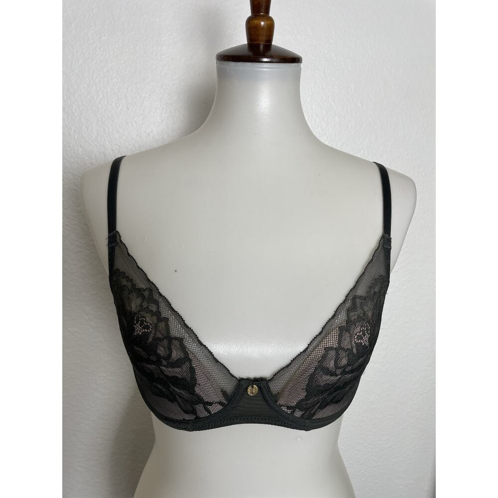 Natori Lingerie Floral Lace Semi Sheer Intimates